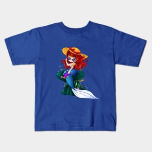 chibi mermaid Kids T-Shirt